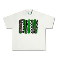 Pistachio Soccer brushstroke Urban Heavy Tee - HowdyJamesFarm