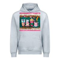 Heather Grey teacher coffee cups Urban Hoodie - AdoDesignShop