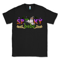 Black spooky babe halloween Classic Tee - NancyCooperArtShop