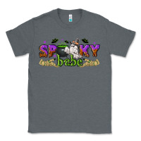 Charcoal Heather spooky babe halloween Classic Tee - NancyCooperArtShop