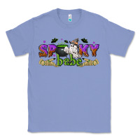 Colony Blue spooky babe halloween Classic Tee - NancyCooperArtShop