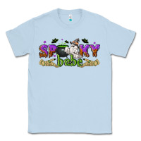 Dusty Blue spooky babe halloween Classic Tee - NancyCooperArtShop