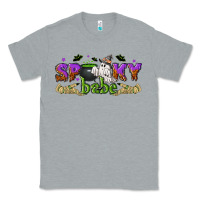 Heather Grey spooky babe halloween Classic Tee - NancyCooperArtShop