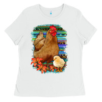 White Chicken with Chick Ladies Tee - Bettercallsaul