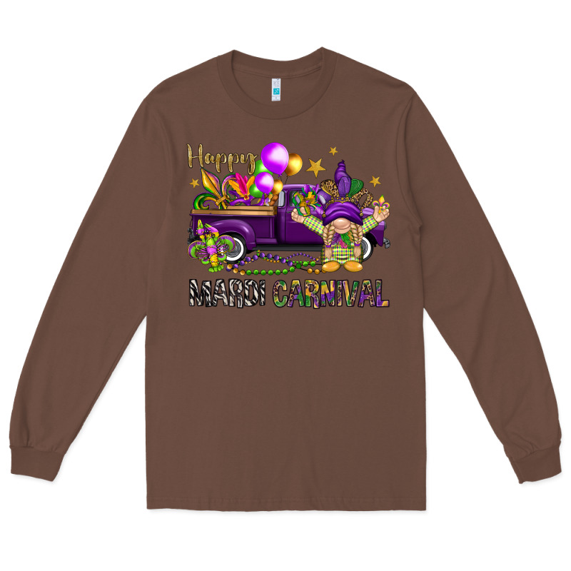 Happy Mardi Carnival With Truck Long Sleeve Tee by HowdyJamesFarm | Teevron