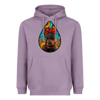 Lavender doberman Heavyweight Hoodie - Artiststas