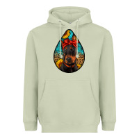 Matcha doberman Heavyweight Hoodie - Artiststas