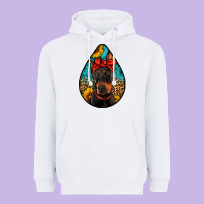 Doberman Heavyweight Hoodie Designed By Artiststas