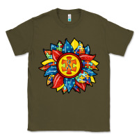 Army Green autism sunflower Classic Tee - RacoonDesign