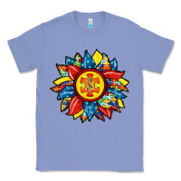 Colony Blue autism sunflower Classic Tee - RacoonDesign