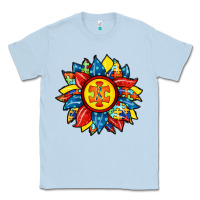 Dusty Blue autism sunflower Classic Tee - RacoonDesign