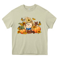 Mossy fall scarecrow Heavy Core Tee - LillyAllenDesigns