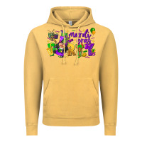 Vintage Mustard mardi gras party Vintage Hoodie - CowGirlArtShop
