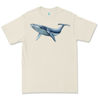 Bone humpback whale Premium Tee - BarkalooDesign