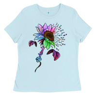 Baby Blue Be Kind Autism Awareness Ladies Tee - Bettercallsaul