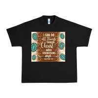 Black i can do all things through christ who strengthens Urban Heavy Tee - TumblerDesignByShophia