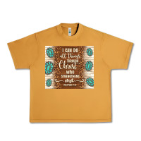 Peanut Butter i can do all things through christ who strengthens Urban Heavy Tee - TumblerDesignByShophia