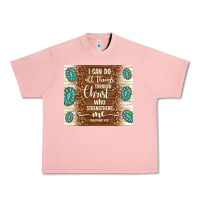 Salmon i can do all things through christ who strengthens Urban Heavy Tee - TumblerDesignByShophia