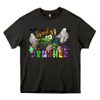 Asphalt spooky crusher monster truck Heavy Core Tee - LillyAllenDesigns