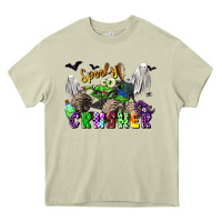 Mossy spooky crusher monster truck Heavy Core Tee - LillyAllenDesigns