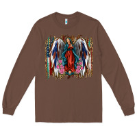 Chestnut lady of guadalupe th of july Long Sleeve Tee - Jasminsmagicworld