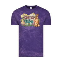 Cloud Purple Easter vibes Easter Day Vintage Tee - HowdyJamesFarm