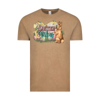 Vintage Coffee Easter vibes Easter Day Vintage Tee - HowdyJamesFarm