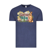 Vintage Denim Easter vibes Easter Day Vintage Tee - HowdyJamesFarm