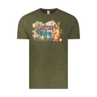 Vintage Olive Easter vibes Easter Day Vintage Tee - HowdyJamesFarm