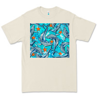 Bone humpback whale Premium Tee - BarkalooDesign