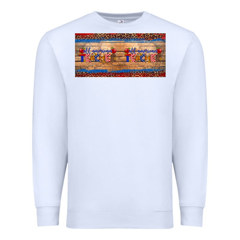 All American Teacher 15oz Mug Premium Sweatshirt by Artiststas | Teevron