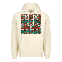 Sandshell native american aztec seamless pattern 3 Premium Hoodie - BundleAndBundleShop