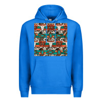 True Royal native american aztec seamless pattern 3 Premium Hoodie - BundleAndBundleShop
