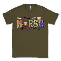 Army Green Halloween Nurse Classic Tee - texasbilliewilder