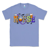 Colony Blue Halloween Nurse Classic Tee - texasbilliewilder