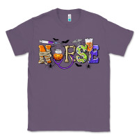 Lavender Halloween Nurse Classic Tee - texasbilliewilder
