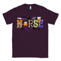Plum Halloween Nurse Classic Tee - texasbilliewilder