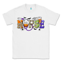 White Halloween Nurse Classic Tee - texasbilliewilder