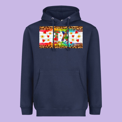 Texas Summer License Plate Heavyweight Hoodie Designed By Artiststas