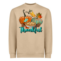 Thankful Pumpkins Heavyweight Sweatshirt | Teevron