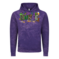 Cloud Purple nurse mardi gras Vintage Hoodie - CowGirlArtShop