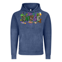 Vintage Denim nurse mardi gras Vintage Hoodie - CowGirlArtShop