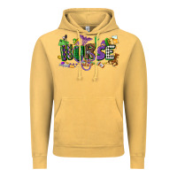 Vintage Mustard nurse mardi gras Vintage Hoodie - CowGirlArtShop