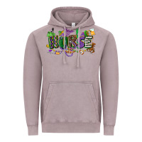 Vintage Zinc nurse mardi gras Vintage Hoodie - CowGirlArtShop