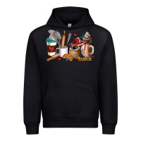 Black bakery coffee cups Urban Hoodie - AdoDesignShop