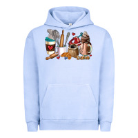 Pigment Grape Ice bakery coffee cups Urban Hoodie - AdoDesignShop