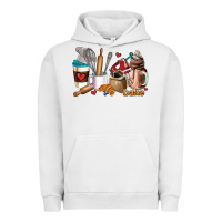 Pigment Lunar Rock bakery coffee cups Urban Hoodie - AdoDesignShop