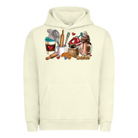 Pigment Pistachio bakery coffee cups Urban Hoodie - AdoDesignShop