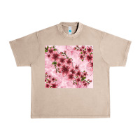French Oak hibiscus flowers with glitter Urban Heavy Tee - TumblerDesignByShophia
