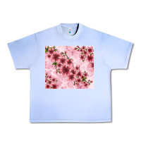 Grape Ice hibiscus flowers with glitter Urban Heavy Tee - TumblerDesignByShophia